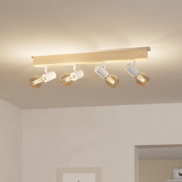 Eglo - Faretto TOWNSHEND 4xE27/60W/230V - FSC certificato