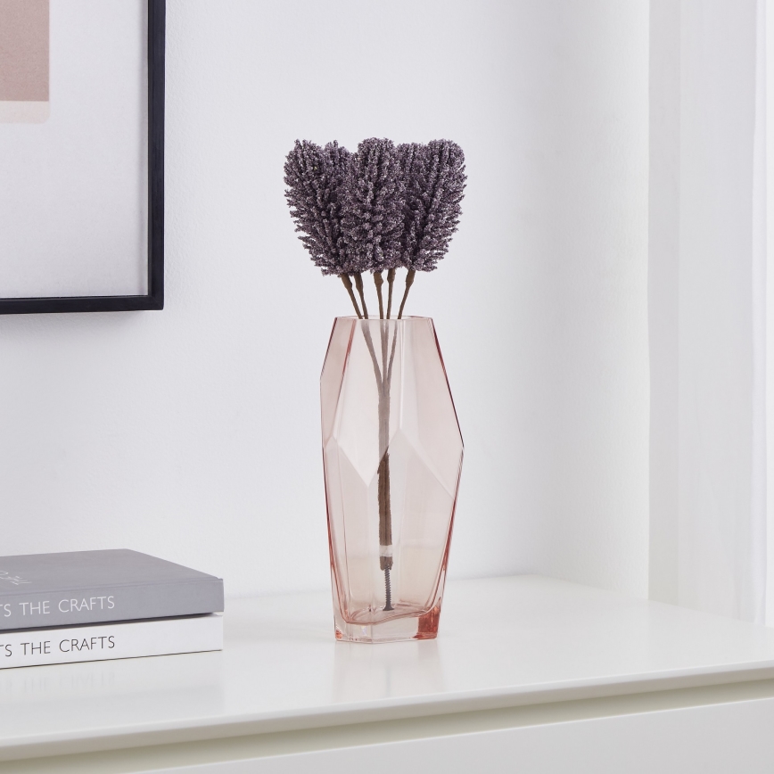 Eglo - Fiore artificiale 30 cm viola