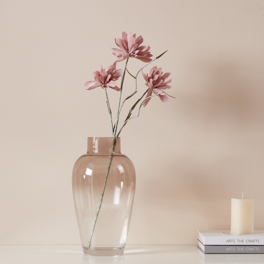 Eglo - Fiore artificiale 60 cm rosa