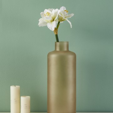 Eglo - Fiore artificiale 63 cm bianco