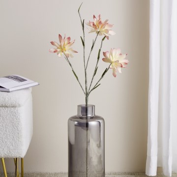 Eglo - Fiore artificiale 90 cm rosa