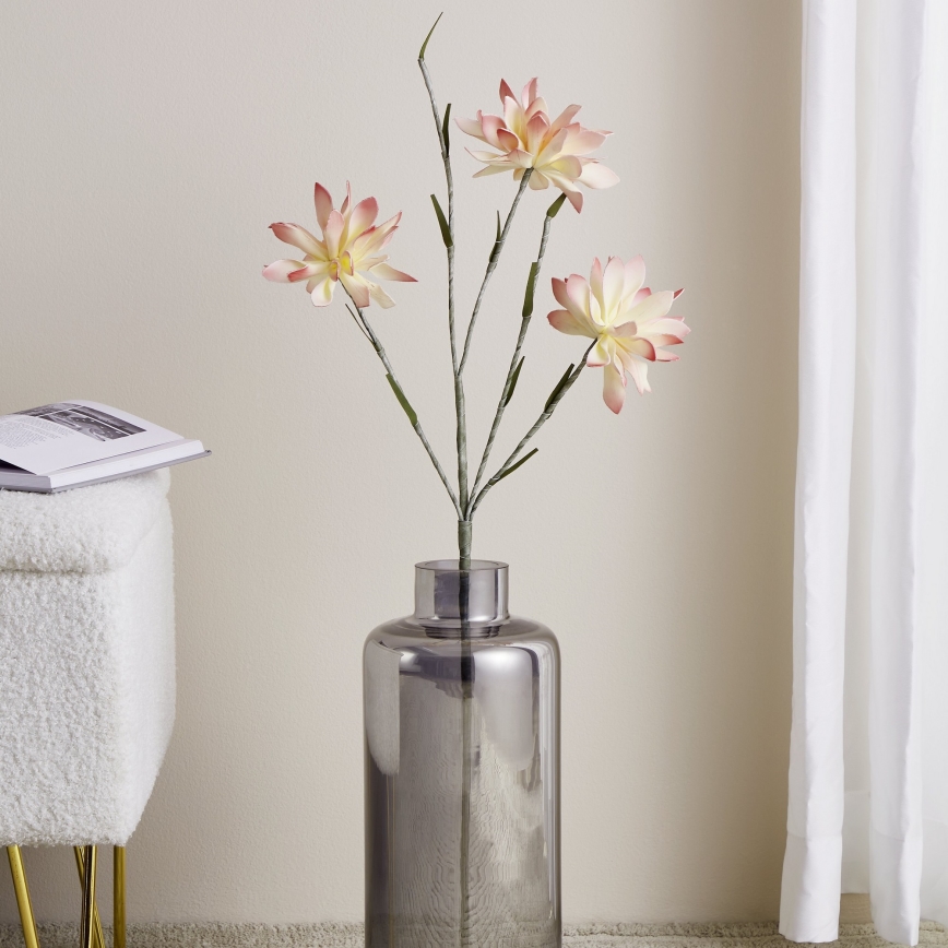 Eglo - Fiore artificiale 90 cm rosa