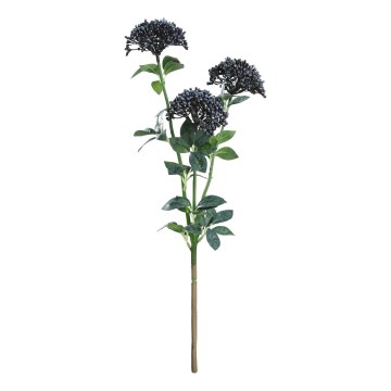 Eglo - Fleur artificielle 56 cm bleu/vert