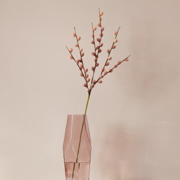 Eglo - Fleur artificielle 90 cm rose