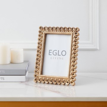 Eglo - Fotorahmen 10x15 cm golden