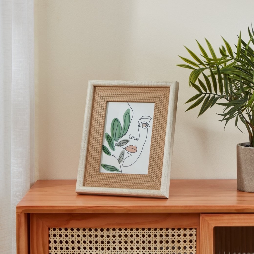 Eglo - Fotorahmen 13x18 cm beige