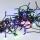 Eglo - Guirlande lumineuse LED d'extérieur 80 LED 8 m IP44 multicolore