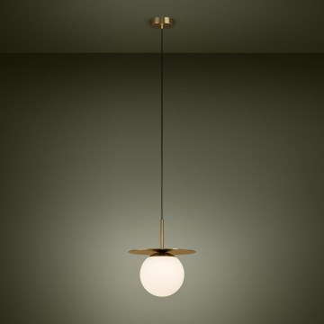 Eglo - Hängeleuchte 1xE27/40W/230V golden