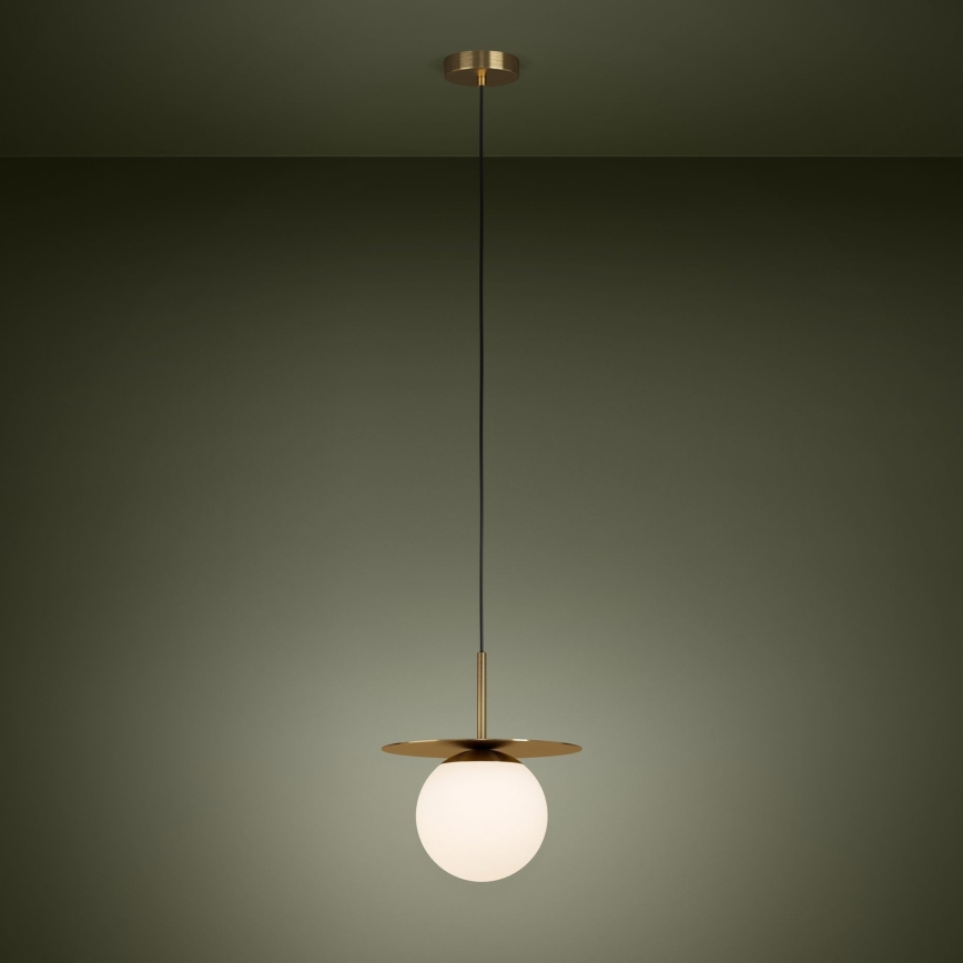 Eglo - Hängeleuchte 1xE27/40W/230V golden