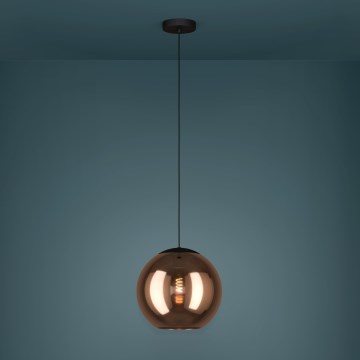 Eglo - Hängeleuchte 1xE27/40W/230V kupfern