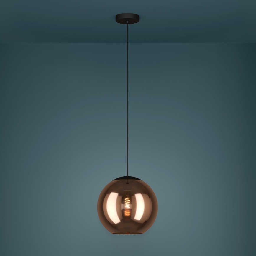 Eglo - Hängeleuchte 1xE27/40W/230V kupfern