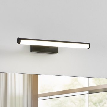 Eglo - Illuminazione per specchio da bagno LED/7,4 W/230 V 40 cm IP44 nero