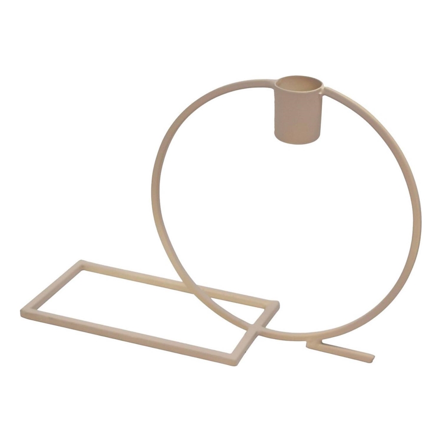 Eglo - Kerzenleuchter 15x22,5 cm beige