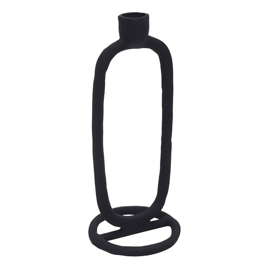 Eglo - Kerzenleuchter 24,5x10 cm schwarz