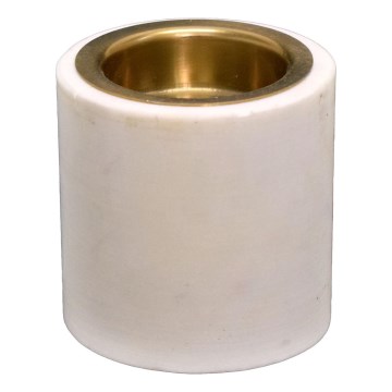 Eglo - Kerzenleuchter 6x6 cm Marmor/weiß