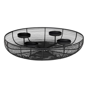 Eglo - Kerzenleuchter d 45 cm schwarz