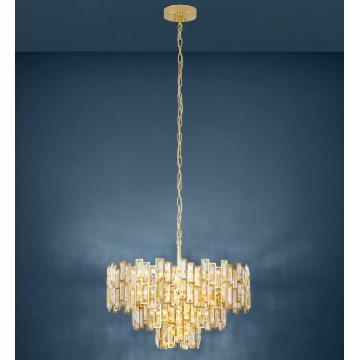 Eglo - Kronleuchter an Kette 10xE14/25W/230V T. 63 cm