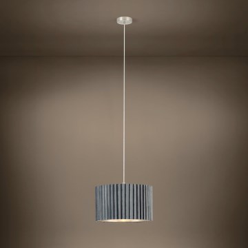 Eglo - Kronleuchter an Schnur 1xE27/40W/230V grau