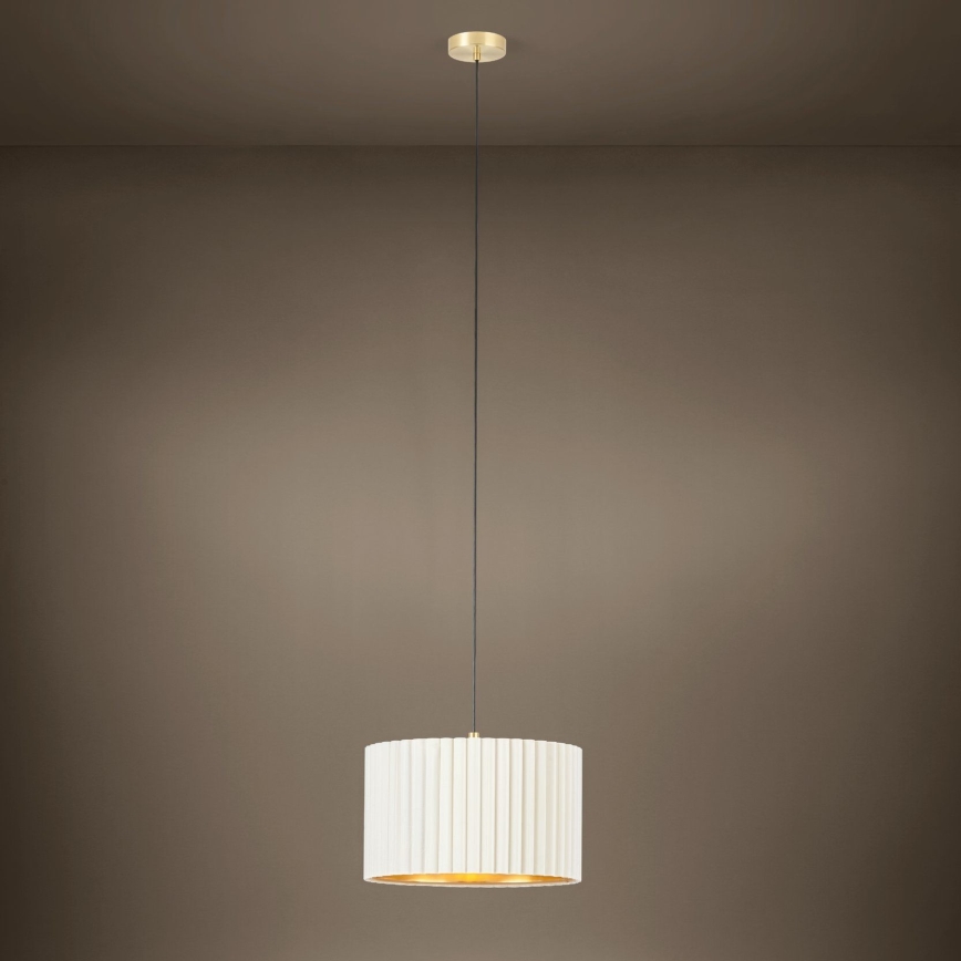 Eglo - Kronleuchter an Schnur 1xE27/40W/230V weiß