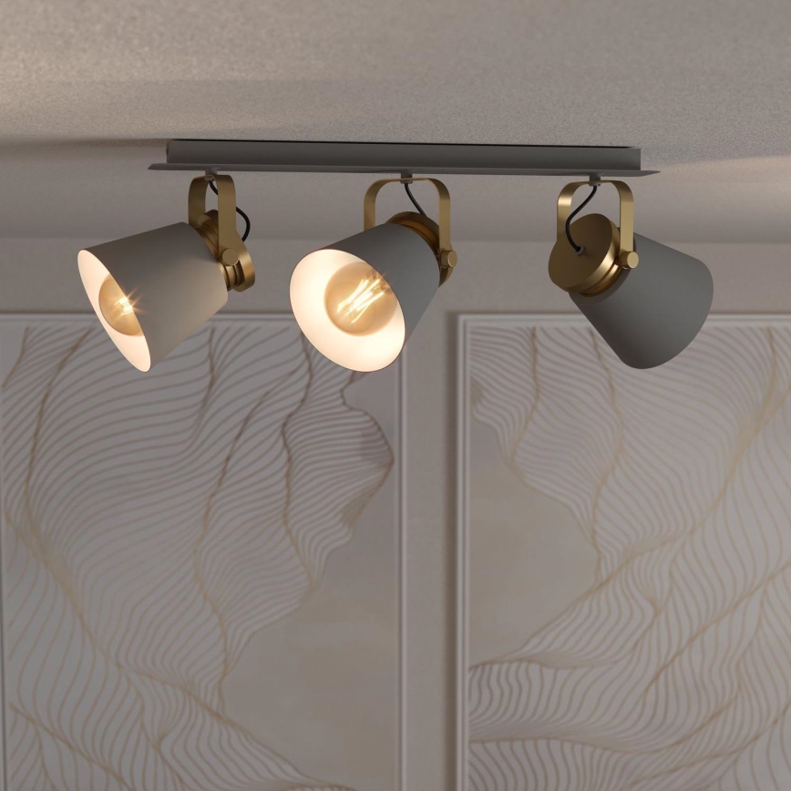 Eglo - Lampada a soffitto con 3 punti luce 3xE27/40W/230V