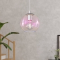 Eglo - Lampada a sospensione con cavo 1xE27/60W/230V, cromo lucido