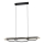 Eglo - Lampada a sospensione LED dimmerabile a cavo 2xLED/12,5W/230V+LED/15,5W 3000K beige/nero