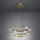 Eglo - Lampada a sospensione LED dimmerabile su cavo LED/50W/230V 2200-6500K oro + telecomando