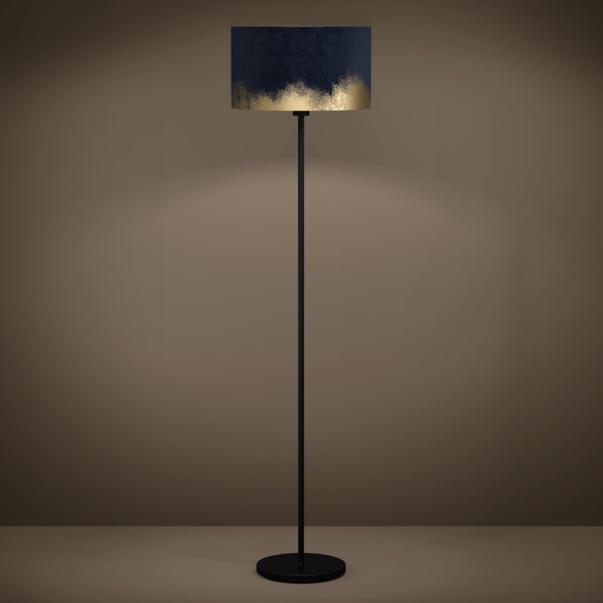Eglo - Lampada con piedistallo 1xE27/40W/230V blu/oro