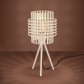 Eglo - Lampada con piedistallo 1xE27/40W/230V color crema