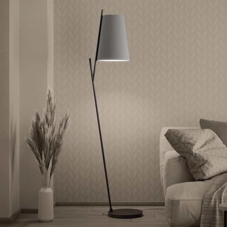 Eglo - Lampada con piedistallo 1xE27/40W/230V grigio
