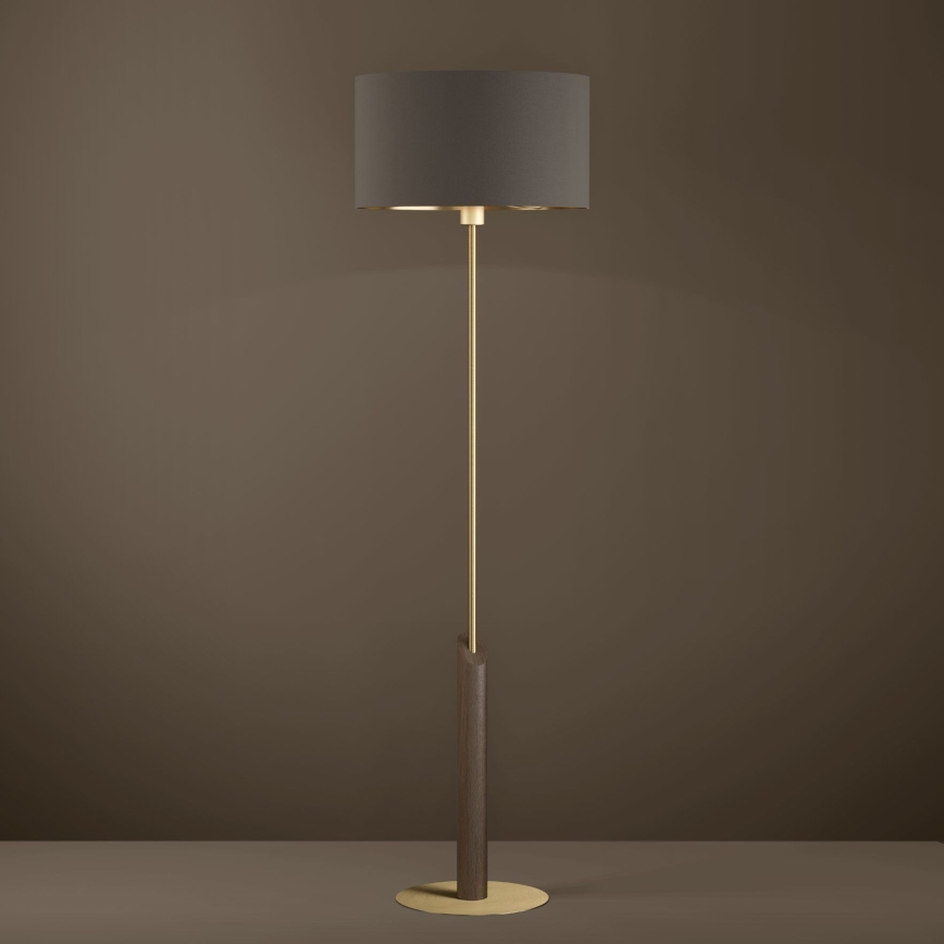 Eglo - Lampada con piedistallo 1xE27/40W/230V marrone/oro