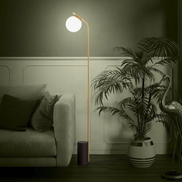 Eglo - Lampada con piedistallo 1xE27/40W/230V oro