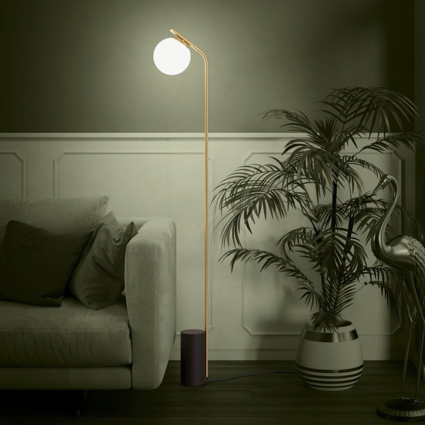 Eglo - Lampada con piedistallo 1xE27/40W/230V oro