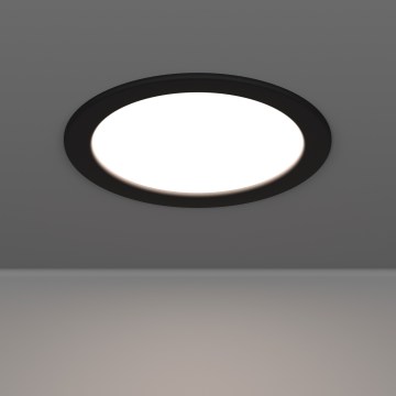 Eglo - Lampada da incasso a LED 10,5W/230V 2700/4000/6500K Ø 16,8 cm nera