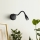 Eglo - Lampada da parete flessibile a LED/3,8W/230V nera