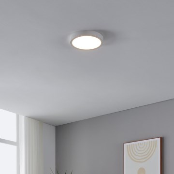 Eglo - Lampada da soffitto LED con sensore FUEVA LED/17W/230V 3000K ø  21cm diam. 21 cm