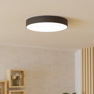 Eglo - Lampada da soffitto LED RGBW dimmerabile LED/26W/230V 2700-6500K Ø 49 cm nero