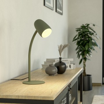 Eglo - Lampada da tavolo 1xE14/18W/230V verde