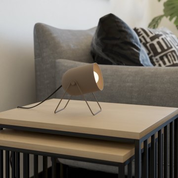 Eglo - Lampada da tavolo 1xE14/8W/230V beige
