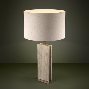Eglo - Lampada da tavolo 1xE27/40W/230V beige