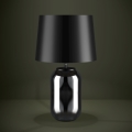 Eglo - Lampada da tavolo 1xE27/40W/230V nero/fumé