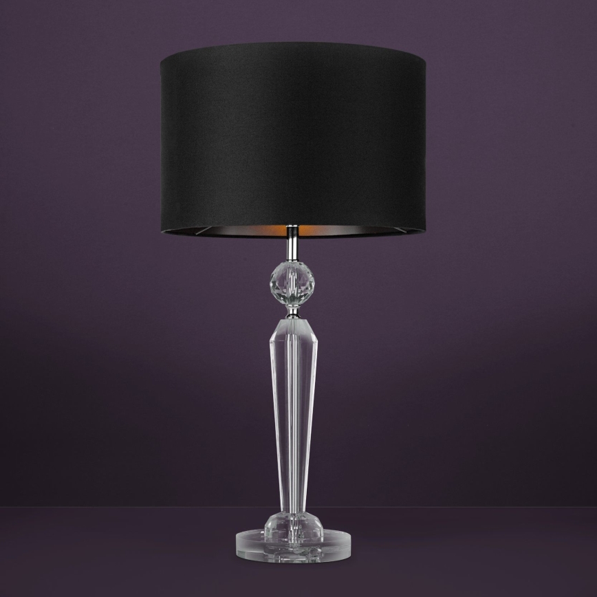 Eglo - Lampada da tavolo 1xE27/40W/230V nero