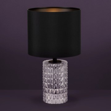Eglo - Lampada da tavolo 1xE27/40W/230V nero