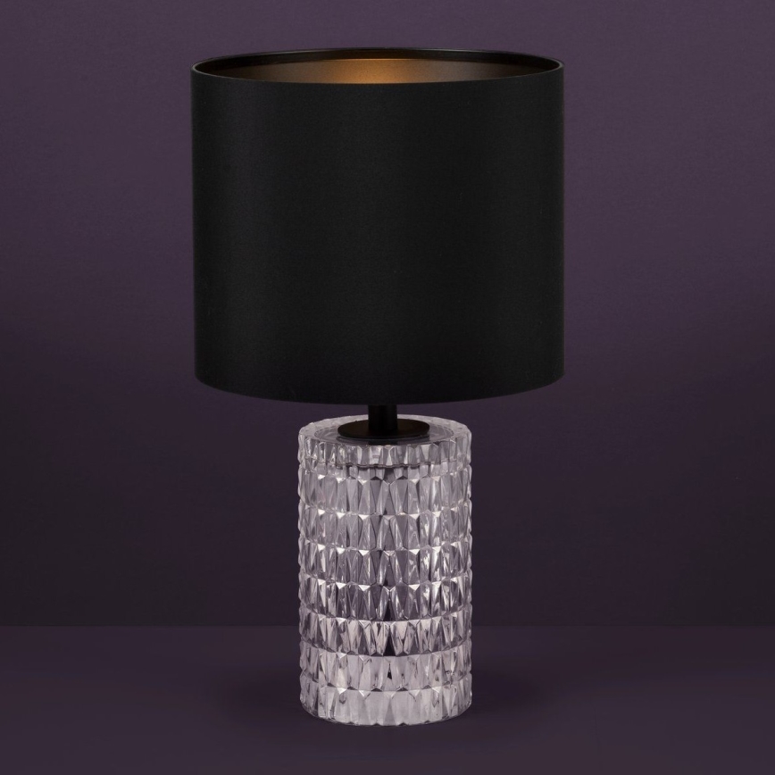 Eglo - Lampada da tavolo 1xE27/40W/230V nero