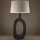 Eglo - Lampada da tavolo 1xE27/60W/230V 88 cm nero/color crema