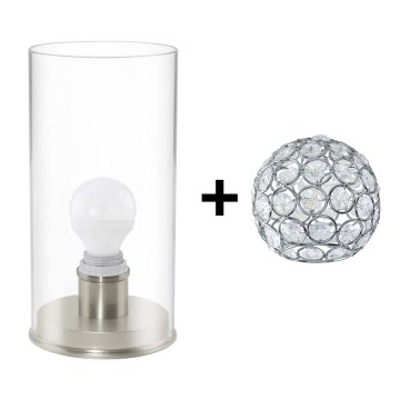 Eglo - Lampada da tavolo LED MY CHOICE 1xE14/4W/230V cromo opaco
