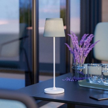 Eglo - Lampada da tavolo LED ricaricabile dimmerabile con touch LED/3,8W/5V 2400/3000/4000K 2000 mAh bianco/verde
