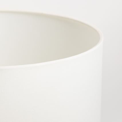 Eglo - Lampada da tavolo LED TUNJA 1xE27/60W/230V 26,5 cm cromo opaco/bianco