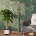 Eglo - Lampada da terra 2xE14/8W/230V beige