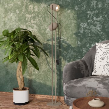 Eglo - Lampada da terra 2xE14/8W/230V beige